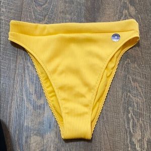 High waist bikini bottoms